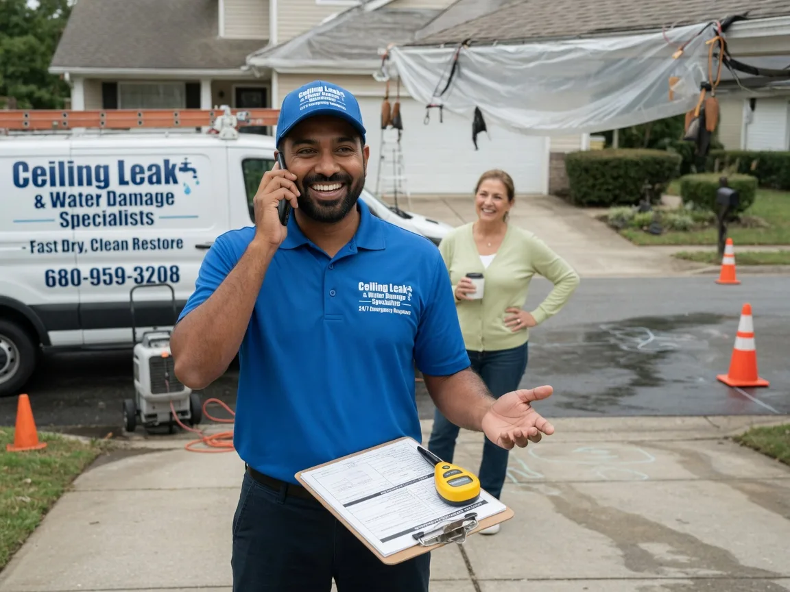 Ceiling Leak Cleanup Jameson, MO FAQs