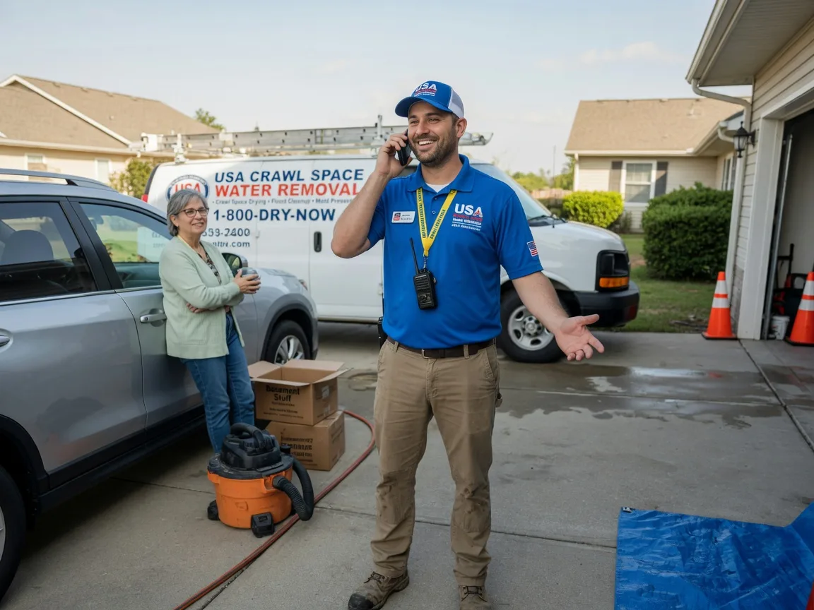 Crawl Space Water Removal Jameson, MO FAQs